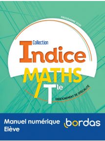 Indice Maths Tle Spécialité -  Licence élève