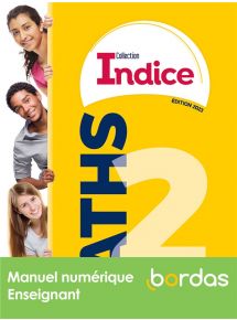 Indice - Maths 2de - Enseignant - Licence 1 an