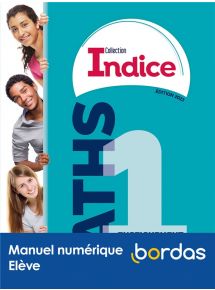 Indice - Mathématiques tronc commun Enseignement scientifique 1re (édition 2023) - Licence élève