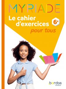 Myriade - Maths 6e - 2025 - Cahier numérique - Licence 1 an adoptant