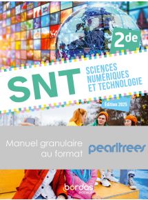 3.0 Sciences numériques & technologie 2de (édition 2025) - Manuel granulaire Pearltrees