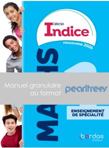Indice - Mathématiques voie générale 1re (édition 2026) - Manuel granulaire Pearltrees