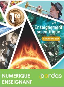 Enseignement Scientifique 1re (édition 2023) - Manuel numérique - Licence enseignant classe