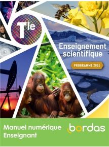 Enseignement Scientifique Tle  (édition 2024) - Manuel numérique - Licence enseignant classe
