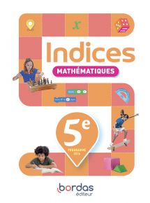 Indices - Maths 5e - 2026 - Manuel numérique - Licence 1 an adoptant