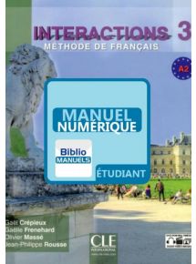 Interactions 3 - Manuel numérique élève - Abonnement 1 an