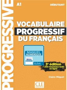 Vocabulaire progressif - Niveau débutant - Manuel numérique élève - Abonnement 1 an