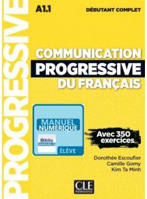 Communication progressive Débutant complet - Manuel numérique élève - Abonnement 3 ans