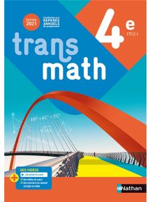 Transmath 4e - Édition 2021 - Licence élève