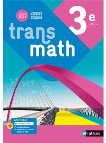 Transmath 3e Edition 2021 - Licence élève
