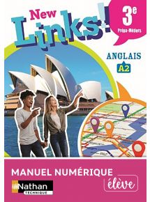 Anglais - New Links - 3e Prépa-métiers - Ed. 2020