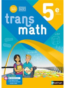 Transmath 5e (2022) - Licence élève