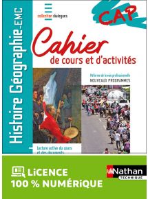 Histoire-Géographie - CAP - Cahier de cours et d'activités - Coll. Dialogues - Ed. 2020