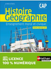 Histoire-Géographie-EMC - CAP - Coll. Le Monde en marche - Ed.2019