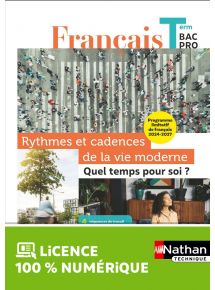 Rythme et cadence de la vie moderne, quel temps pour soi ? - Thème limitatif de Français - Term Bac Pro - Ed. 2024