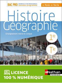 Histoire-Géographie - 1re/Term Bac Pro - Coll. Le Monde en Marche - Ed. 2020