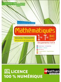 Mathématiques - 1re/Term Bac Pro - Groupements A et B - Coll. Pavages - Ed. 2020