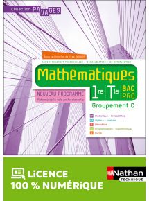 Mathématiques - 1re/Term Bac Pro - Groupement C - Coll. Pavages - Ed. 2020