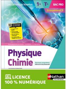 Physique-Chimie - 1re/Term Bac Pro - Groupement 5 - Coll. Les cahiers de Newton - Ed. 2022