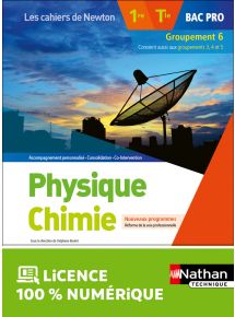 Physique-Chimie - 1re/Term Bac Pro - Groupement 6 - Coll. Les cahiers de Newton - Ed. 2020