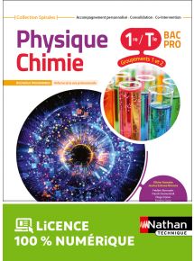 Physique-Chimie - 1re/Term Bac Pro - Groupements 1 et 2 - Coll. Spirales - Ed. 2020