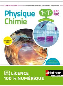 Physique-Chimie - 1re/Term Bac Pro - Groupements 3, 4, 5 et 6 - Coll. Spirales - Ed. 2020