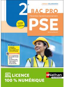 Prévention Santé Environnement - 2de Bac Pro - Coll. Acteurs de prévention - Ed. 2024