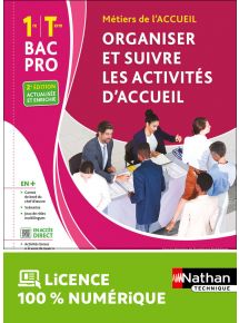 Organiser et suivre les activités d'accueil - 1re/Term Bac Pro Métiers de l'Accueil - Ed. 2023