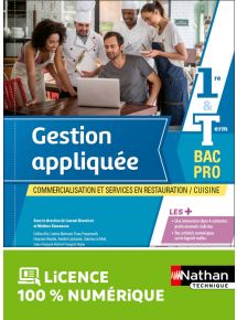 Gestion appliquée - 1re/Term Bac Pro Cuisine/CSR - Ed. 2022
