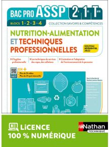 Nutrition Alimentation et Techniques professionnelles - Blocs 1, 2, 3 et 4 - 2de/1re/Term Bac Pro ASSP - Coll. Savoirs et Compétences - Ed. 2022