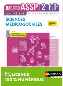 Sciences Médico-Sociales - Blocs 1, 2, 3 et 4 - 2de/1re/Term Bac Pro ASSP - Coll. Savoirs et Compétences - Ed. 2022