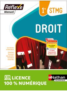 Droit - 1re STMG Coll. Réflexe - Ed. 2023