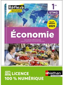 Économie - 1re STMG - Coll. Réflexe - Ed. 2025 - pochette