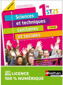 Sciences et techniques sanitaires et sociales - 1re ST2S - Ed. 2021 - pochette