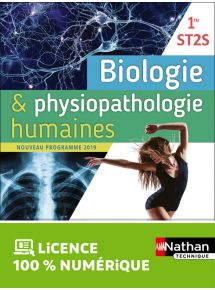 Biologie et physiopathologie humaines - 1re ST2S - Ed. 2019