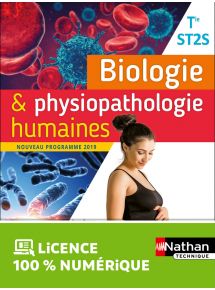 Biologie et Physiopathologie humaines - Term ST2S - Ed. 2020