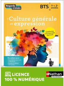 Culture générale, méthode et expression - BTS 1re et 2e années - Coll. Regards croisés - Ed. 2024
