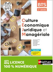 Culture Economique, Juridique et Managériale - BTS 1re année - Coll. Contextes & Activités - Ed. 2025