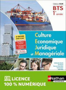 Culture Economique, Juridique et Managériale - BTS 1re année - Coll. CEJM - Ed. 2022