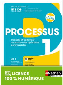 Processus 1 - Contrôle et traitement comptable des opérations commerciales - BTS CG 1re et 2e années - Coll. Les Processus CG - Ed. 2024