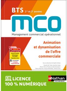 Bloc 2 - Animation et dynamisation de l'offre commerciale - BTS MCO 1re et 2e années - Coll. BTS MCO - Ed. 2023