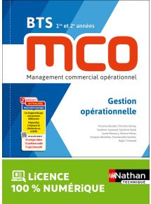 Bloc 3 - Gestion opérationnelle - BTS MCO 1re et 2e années - Coll. BTS MCO - Ed. 2023