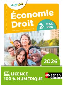 Economie-Droit - 2de Bac Pro - Coll. Multi'Exos - Ed. 2026