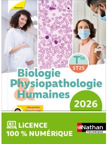 Biologie et physiopathologie humaines - Term ST2S - Ed. 2026