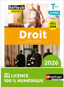 Droit - Term STMG - Coll. Réflexe - Ed. 2026 - pochette