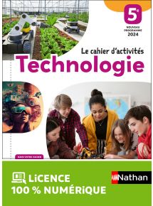 Technologie - Cahier d'activités 5ème - Ed. 2024