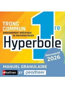 Hyperbole | Mathématiques 1re tronc commun (2026) - Nathan/Pearltrees - Prix unitaire