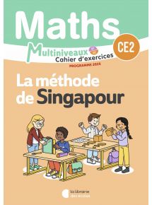 Méthode de Singapour - Maths CE1/CE2, Cahier d'exercices CE2
