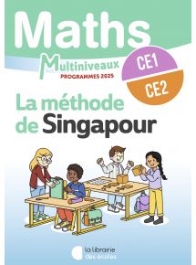 Méthode de Singapour - Maths CE1/CE2, Manuel de l'élève