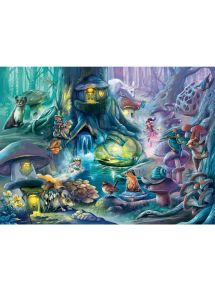 Puzzle XXL 150 pièces, la forêt enchantée
